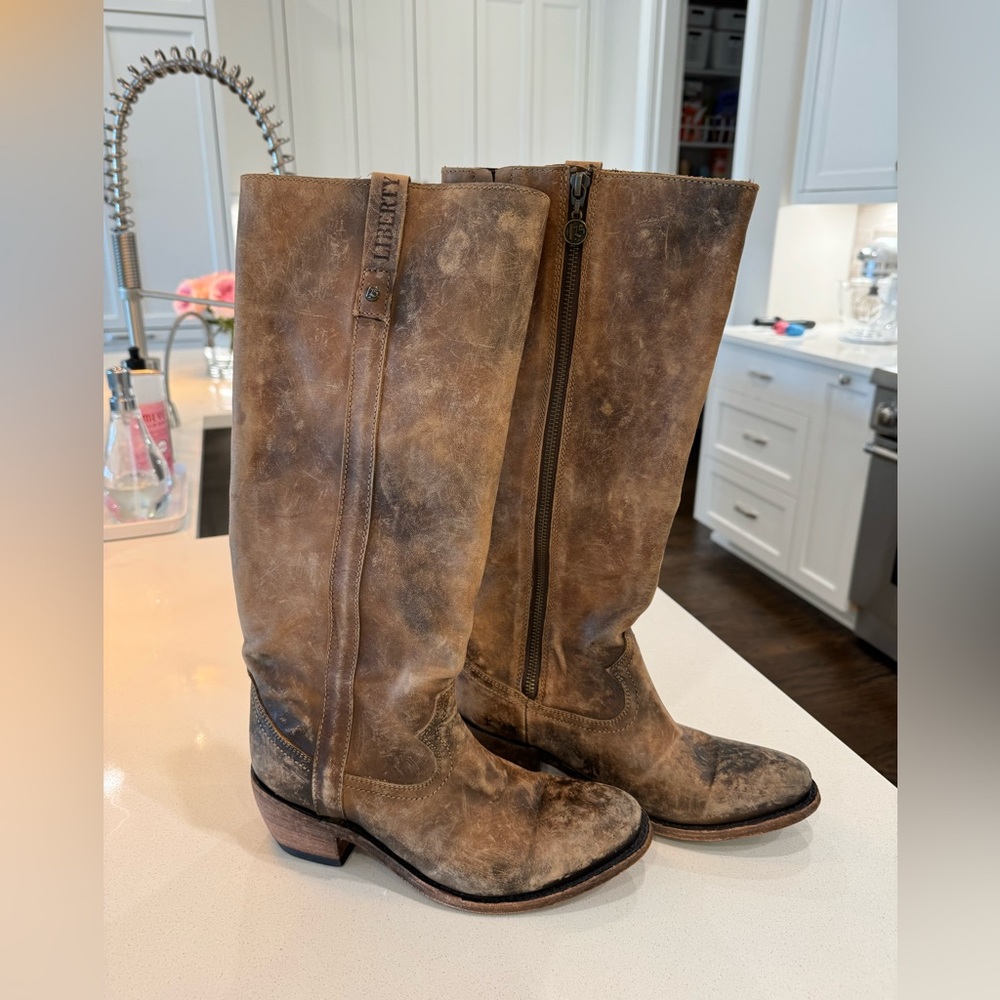 Liberty Leather Boots